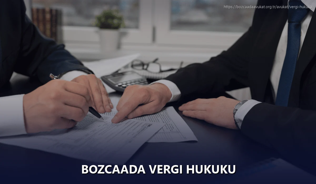 Bozcaada Vergi Hukuku